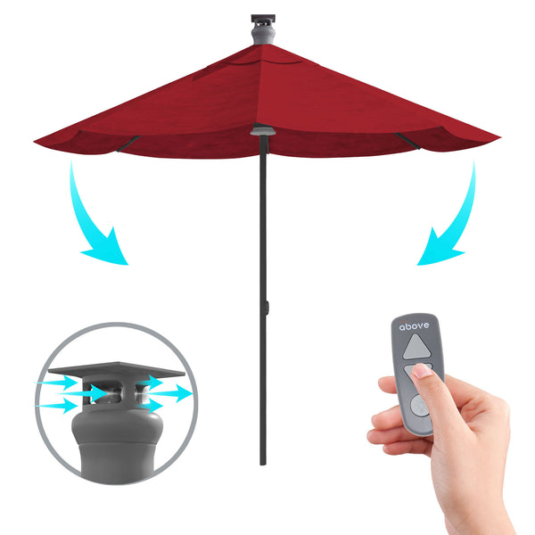 Height Series Smart Umbrella with Sunbrella® Fabric