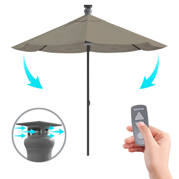 Height Series Smart Umbrella with Sunbrella® Fabric