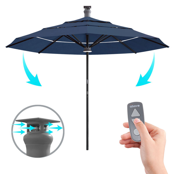 Height Series Smart Umbrella with Sunbrella® Fabric