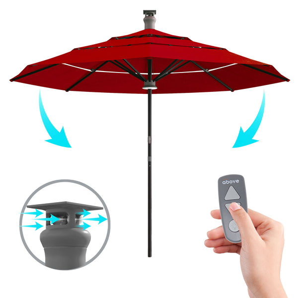 Height Series Smart Umbrella with Sunbrella® Fabric