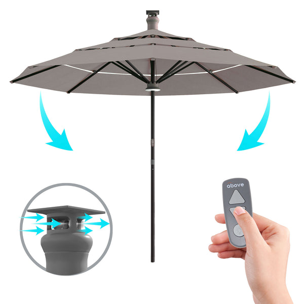 Height Series Smart Umbrella with Sunbrella® Fabric