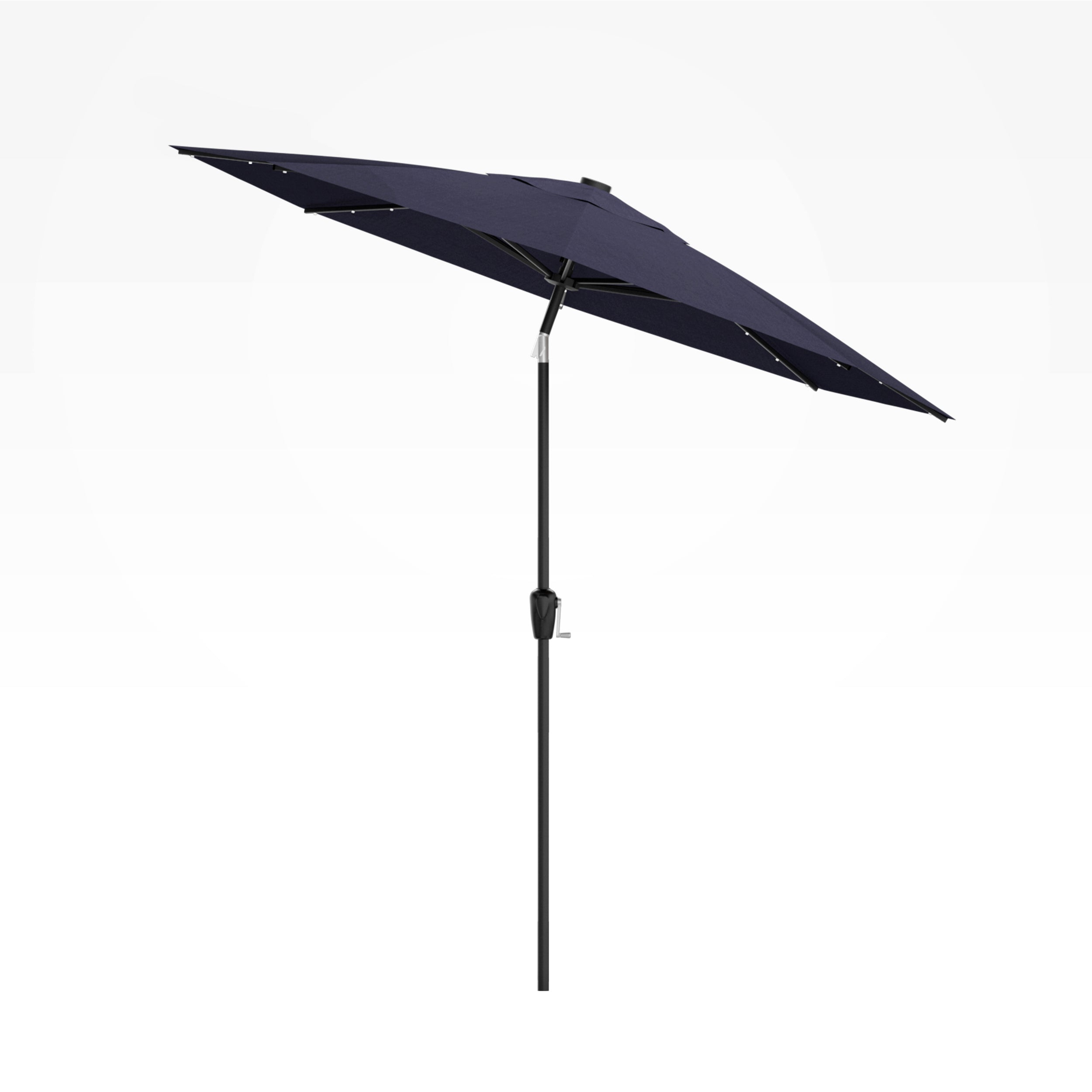 10 foot black patio umbrella Above 10 Feet Solar LED Aluminum Patio Market Umbrella – The Above