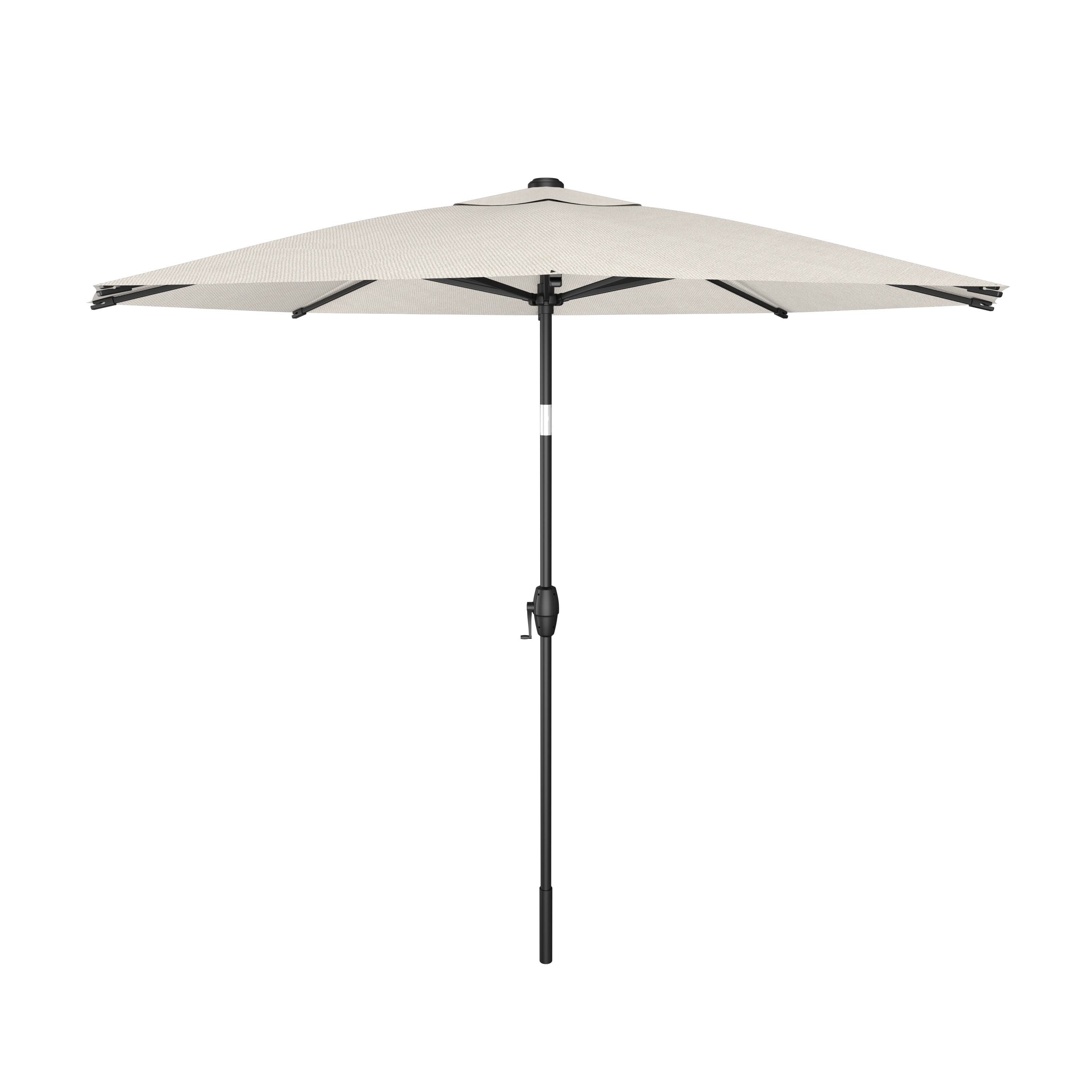 Tuffbrella™ 10ft Aluminum Patio Umbrella – Pewter / Sapphire – The Above Tuffbrella™ 10ft Aluminum Patio Umbrella – Pewter / Sapphire – The Above