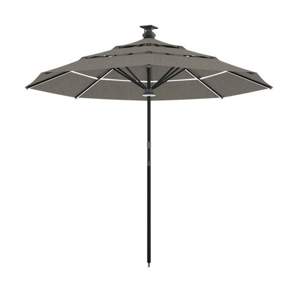 Above Height 2 Premium Series 10ft Smart Umbrella with 8pcs Rib Lights and Sunbrella® Fabric
